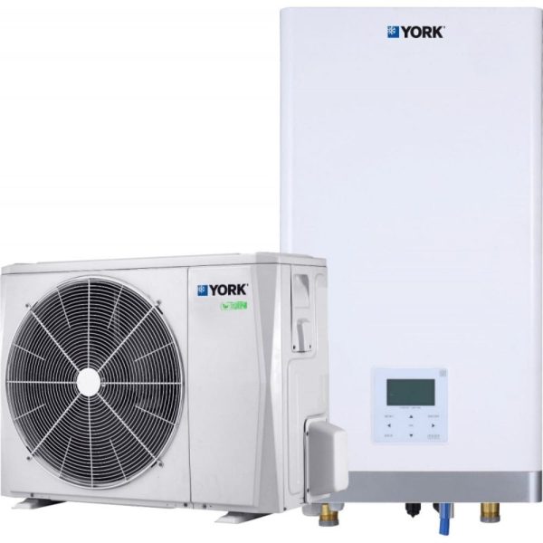 Pompa de caldura YORK split hidrobox 10 kW, 380V, rezistenta electrica 6;9kW, YKF12ARB + YKF160ANBE9