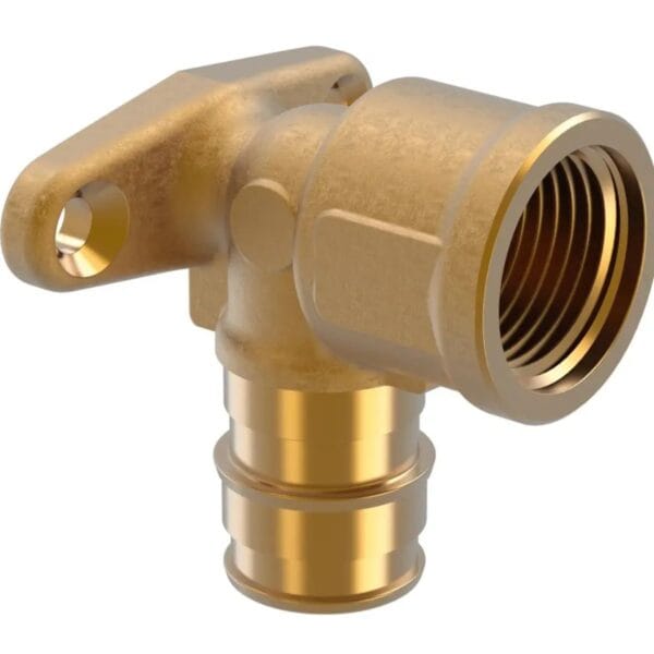 Uponor Smart Aqua cot terminal alamă Q&E PL 20-Rp1/2"FT l=43mm - 1145642